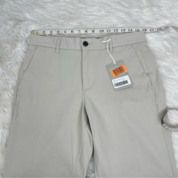Everlane Uniform Mens NWT Stone The Performance Chino Fit Career Pant W30-32/L30 - Picture 10 of 14